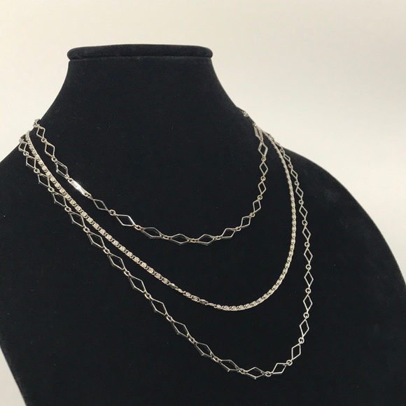 Antique Silver Necklace - Picture 4 of 6